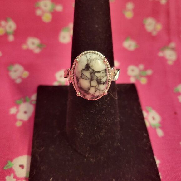 Austrian Pinolith Solitaire Ring - Picture 2 of 10